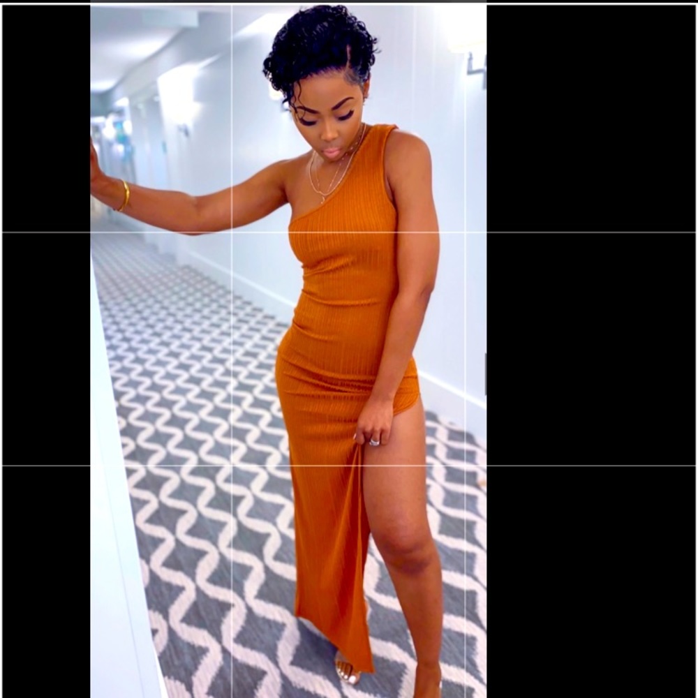 Sexy High Split Dress